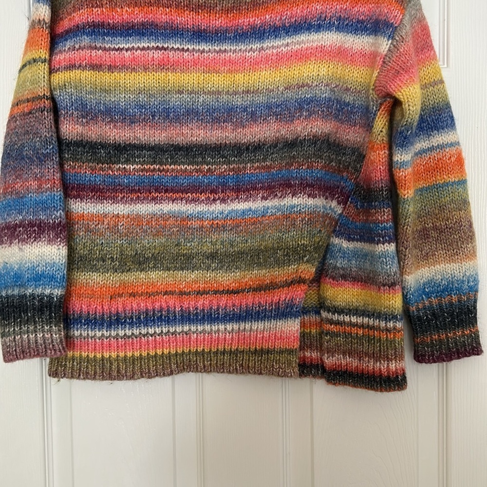 Cinq à Sept Multicolor Striped Sweater - Picture 4 of 10
